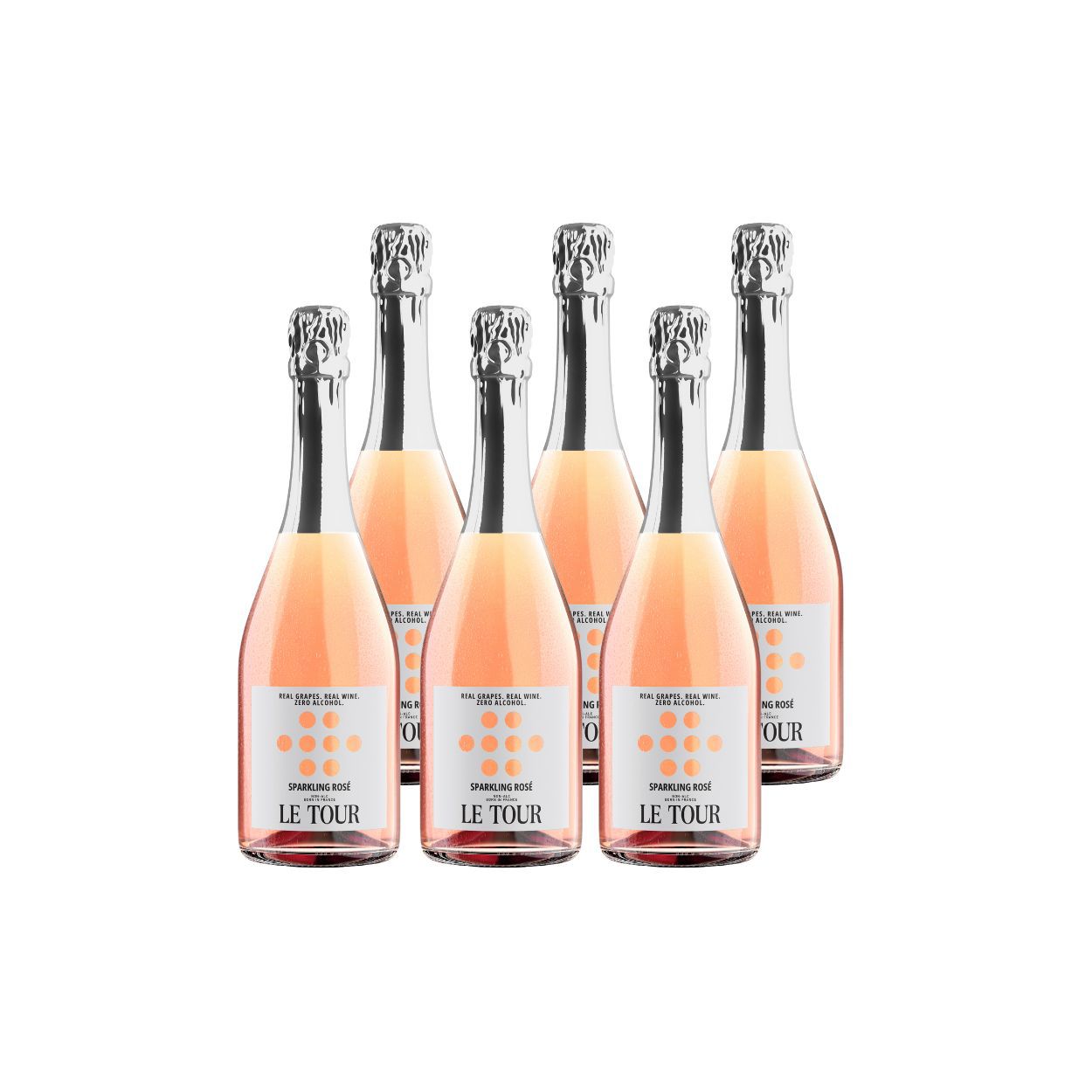 six-bottles-of-le-tour-non-alcoholic-sparkling-wine-on-white-background